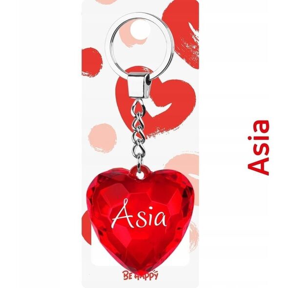 Brelok Serce Asia EDUKAMP