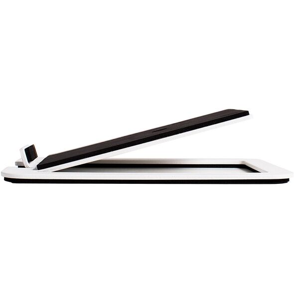 KANTO AUDIO DESKTOP SPEAKER STANDS FOR MIDSIZE SPEAKERS - WHITE (PAIR)