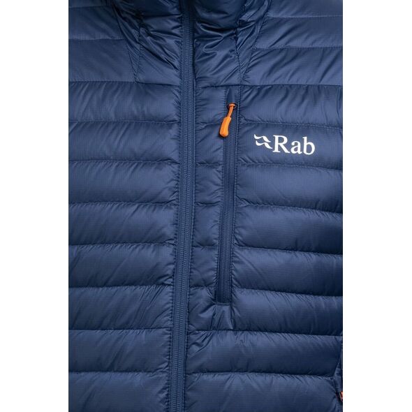 Kurtka microlight alpine-deep ink-marmalade-s RAB