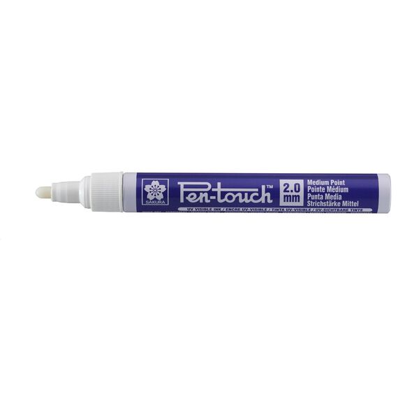 Στυλό μαρκαδόρου Pen-touch Medium UV μπλε, Sakura