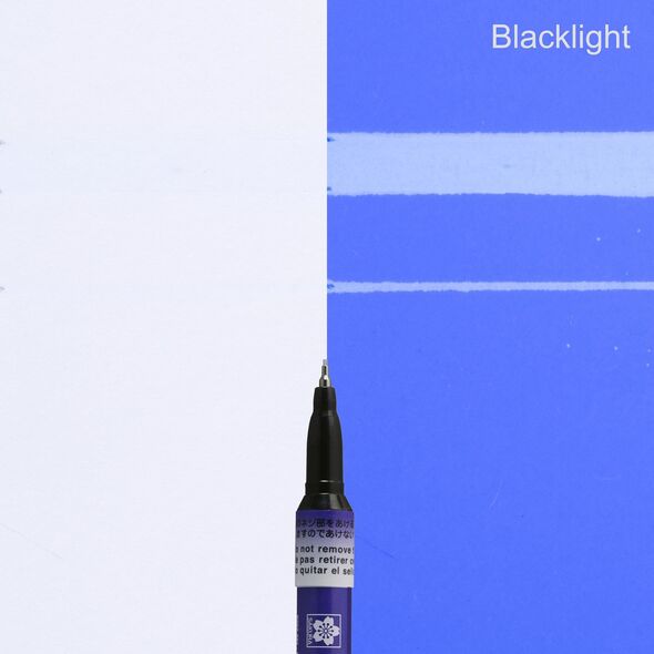 Στυλό μαρκαδόρου Pen-touch Medium UV μπλε, Sakura