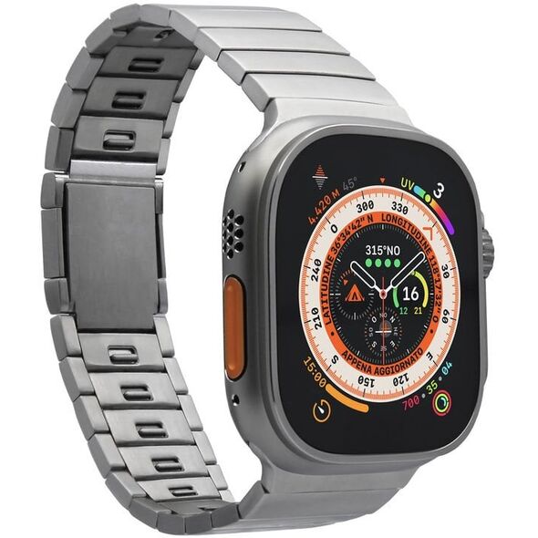 Puro Titan Armband Apple Watch Ultra/Ultra 2 titanium