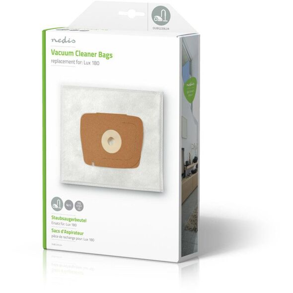 Nedis Vacuum cleaner bag Lux 180 (4pcs)