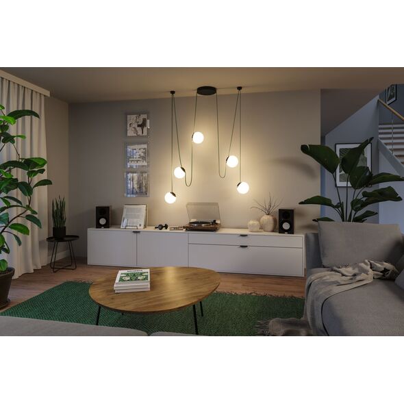 Φωτιστικό σύστημα ULine BALL LED 8W 795lm 3000K 150mm IP20 48V μαύρο / αλουμίνιο