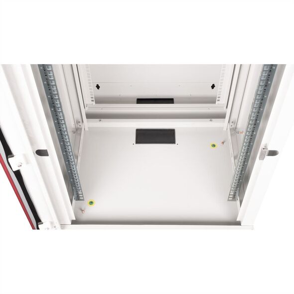 ROLINE Wandgeh�use Pro 48,26cm 19Zoll 16 HE 600x600 BxT zweiteilig schwenkbar grau