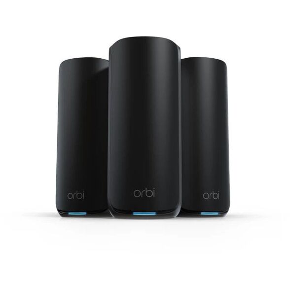NETGEAR Orbi 870 Trójpasmowy (2,4 GHz / 5 GHz / 6 GHz) Wi-Fi 7 (802.11be) Czarny 4 Wewnętrzne