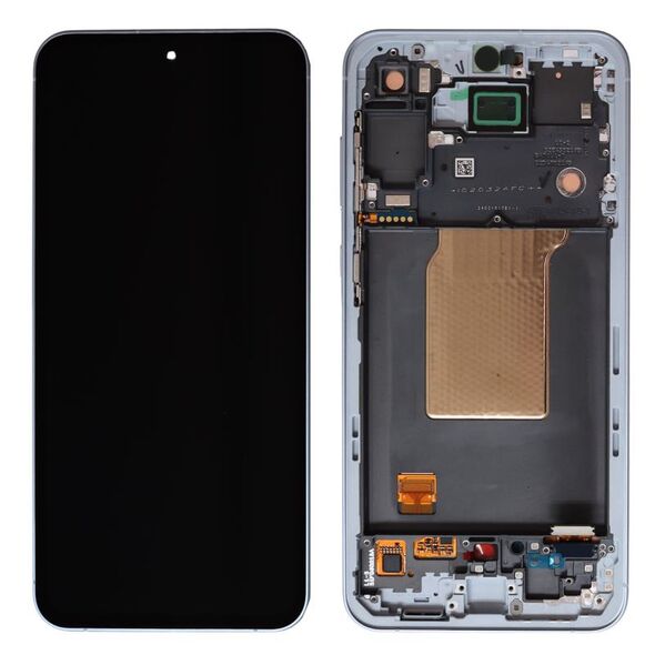 Οθόνη με Touch Screen & Μπροστινή Πρόσοψη Samsung A556B Galaxy A55 5G Μπλε (Original) 1110301140695 1110301140695 έως και 12 άτοκες δόσεις