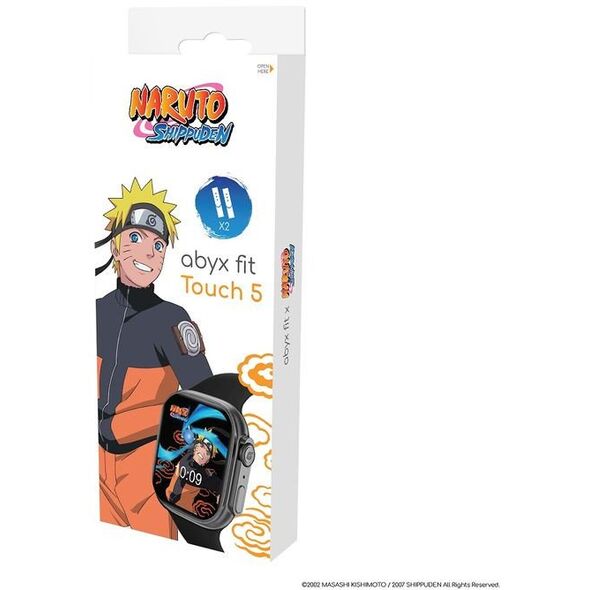 abyx Smartwatch Fit Touch 5 Naruto Uzumaki space γκρι