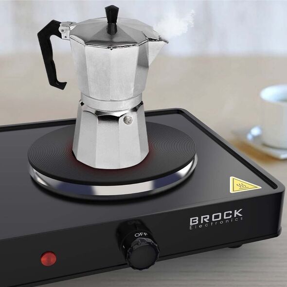 Płyta wolnostojąca Brock Kuchenka elektryczna dwupalnikowa EP200BK Brock czarna