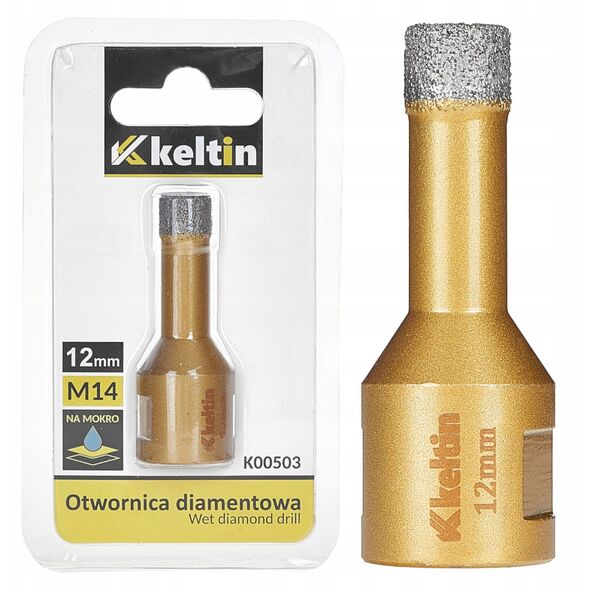 Otwornica diamentowa do gresu 12mm M14 (100)