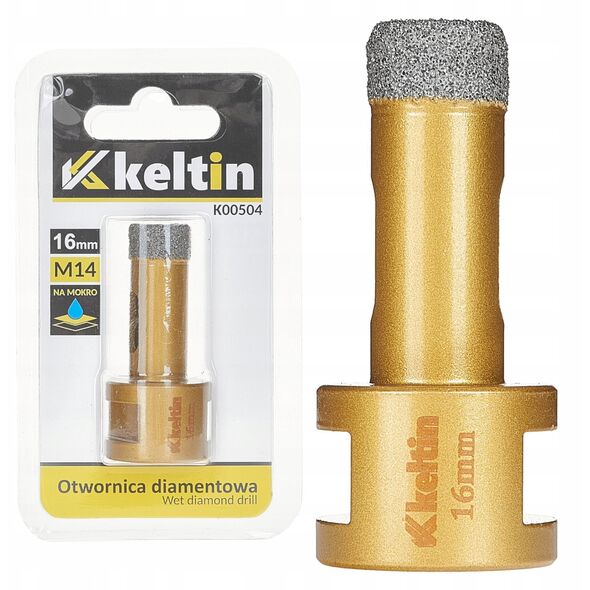 Otwornica diamentowa do gresu 16mm M14 (100)