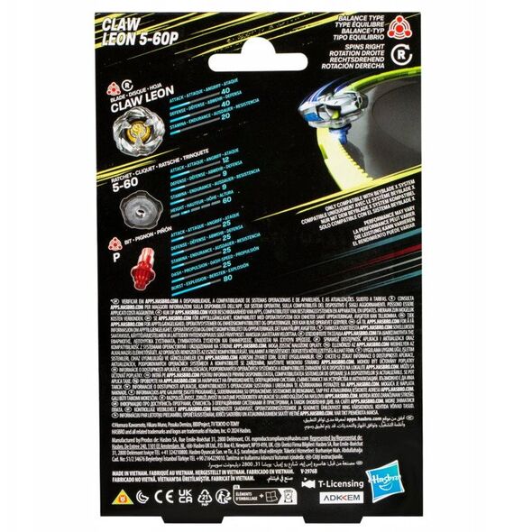 Beyblade X BX Top Starter Pack - Claw Leon