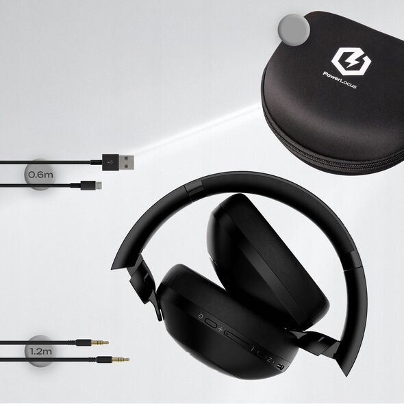 Ακουστικά Bluetooth PowerLocus Orion Μαύρο
