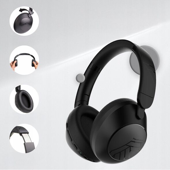 Ακουστικά Bluetooth PowerLocus Orion Μαύρο