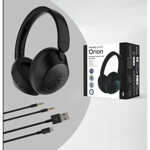 Ακουστικά Bluetooth PowerLocus Orion Μαύρο