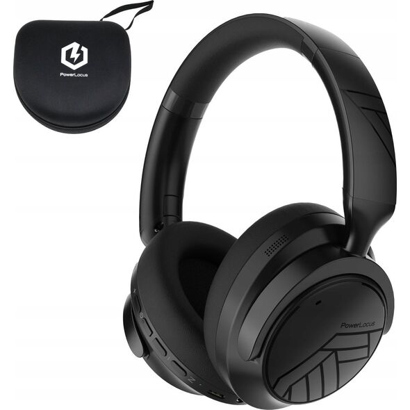 PowerLocus Bluetooth Headphones Hybrid ANC Moonfly