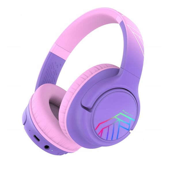 Ακουστικά Bluetooth PowerLocus Bobo Kids Μαύρο/Μπλε