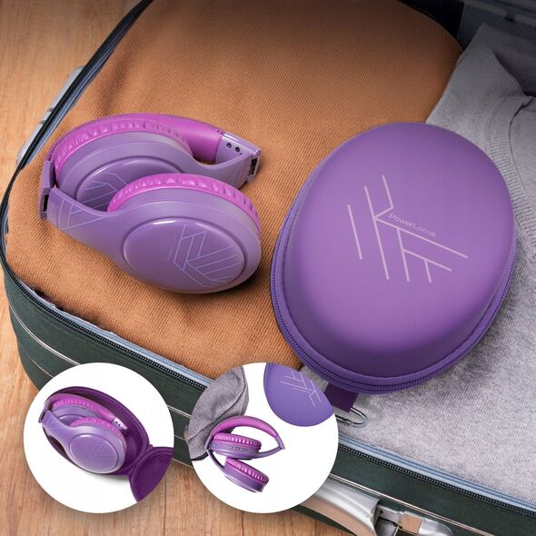 Ακουστικά Bluetooth PowerLocus P19 Μωβ