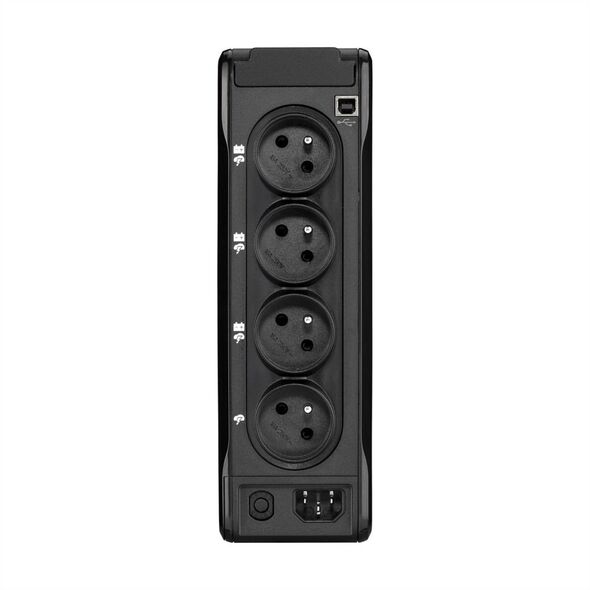 Eaton 3P Ellipse UPS USB FR, 700 VA, 420 W, Είσοδος: C14, Έξοδοι: (3) Τύπος E, (1) Μόνο προστασία από υπερτάσεις Τύπος E, USB φόρτιση