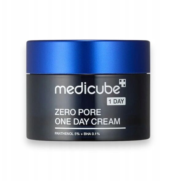 MEDICUBE_Zero Pore One Day Care krem do twarzy na rozszerzone pory z kwasem BHA 50ml