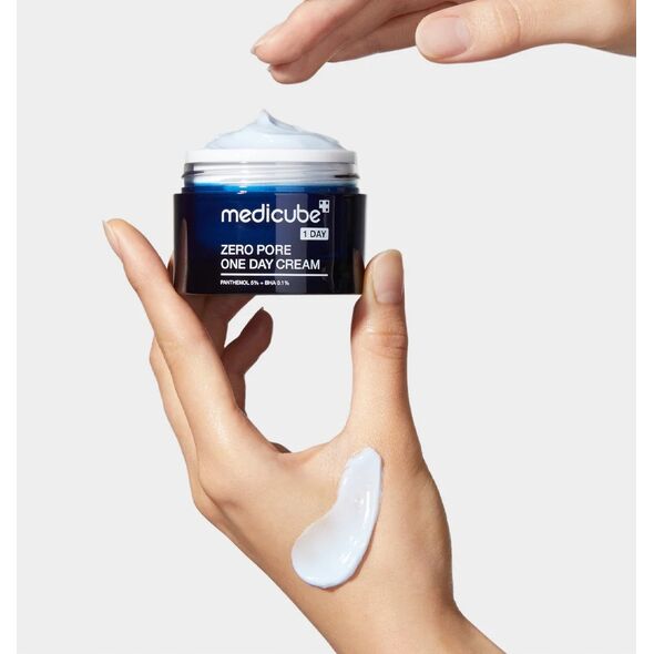 MEDICUBE_Zero Pore One Day Care krem do twarzy na rozszerzone pory z kwasem BHA 50ml