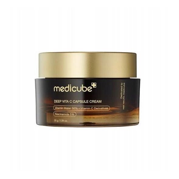 MEDICUBE_Deep Vita C Capsule Cream krem do twarzy rozjaśniająco-ujędrniający 55g