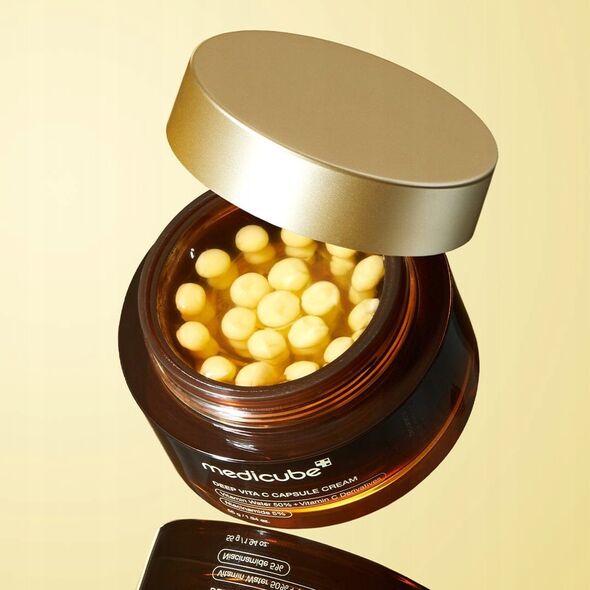 MEDICUBE_Deep Vita C Capsule Cream krem do twarzy rozjaśniająco-ujędrniający 55g