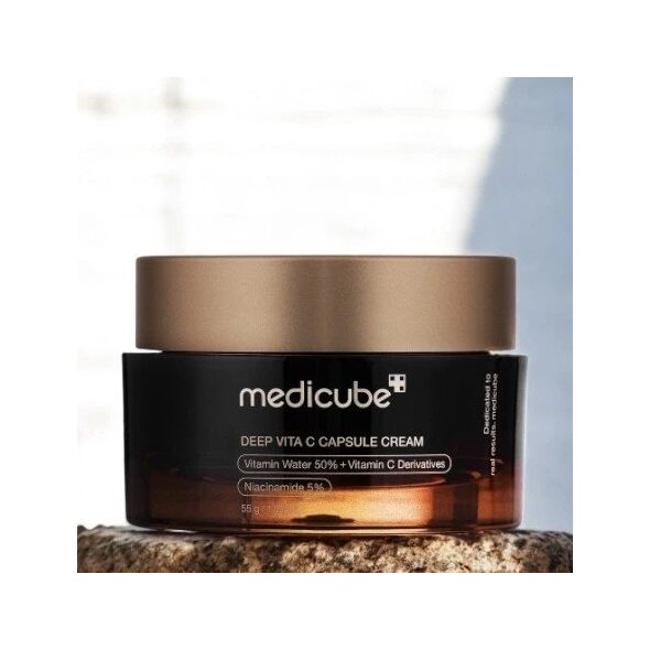 MEDICUBE_Deep Vita C Capsule Cream krem do twarzy rozjaśniająco-ujędrniający 55g