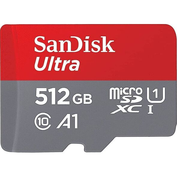 Karta SanDisk Ultra MicroSDXC 512 GB Class 10 UHS-I/U1 A1  (SDSQUNR-512G-GN6TA)