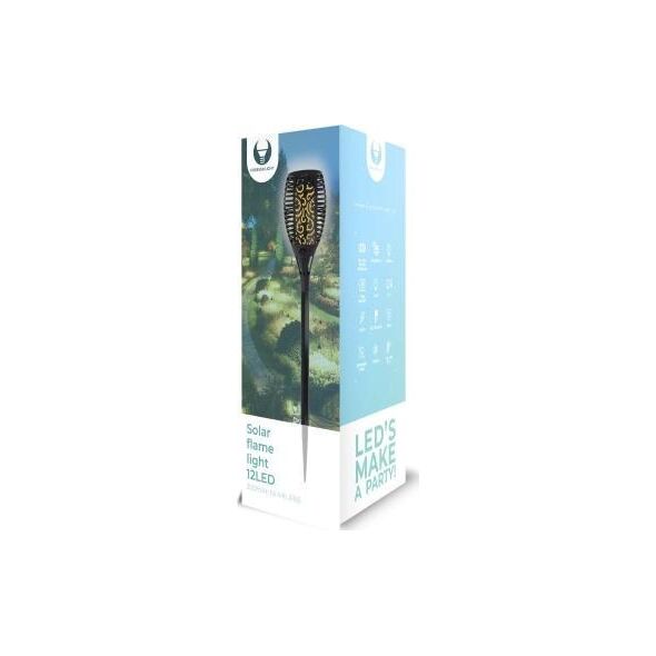 Forever TelForceOne Lampa ogrodowa pochodnia 12LED 300mAh Ni-Mh solarna IP65