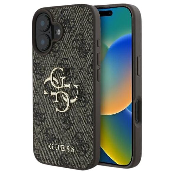 Guess Guess GUHCP16M4GMGBR iPhone 16 Plus 6.7" brązowy/brown hardcase 4G Big Logo