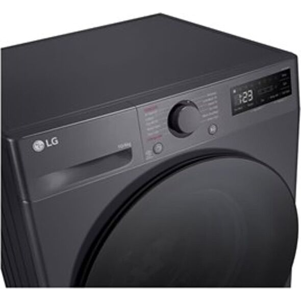 Pralko-suszarka LG LG | Washing machine with dryer | F4DR510S2M | Energy efficiency class A | Front loading | Washing capacity 10 kg | 1400 RPM | Depth 56.5 cm | Width 60 cm | Display | LED | Drying system | Drying capacity 6 kg | Steam function | Direct
