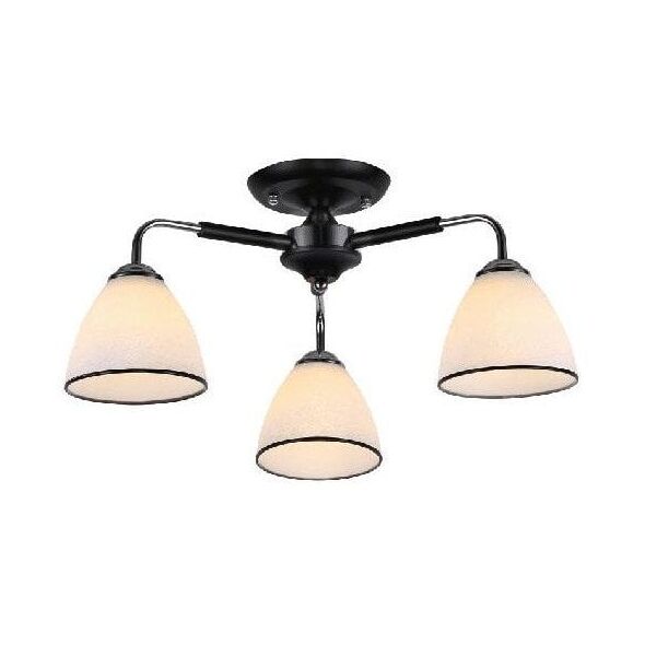 Κρεμαστό φωτιστικό BALTIK GAISMA K90230/3, E27, 3 x 60W, μαύρο, 54 x 24.5 cm