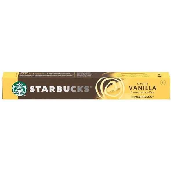 Starbucks Registered  Creamy Vanilla by Nespresso  10 porcijas - Kafijas kapsulas