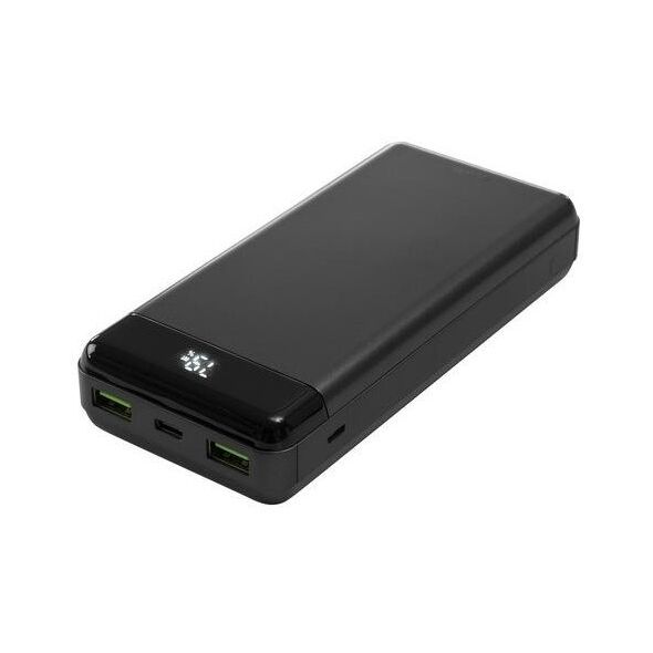 Εξωτερική μπαταρία 5000 mAh DELTACO, με βάση, ασύρματη, PD 20 W, μαγνήτης, μαύρη / PB-Q1007 / 1903254
