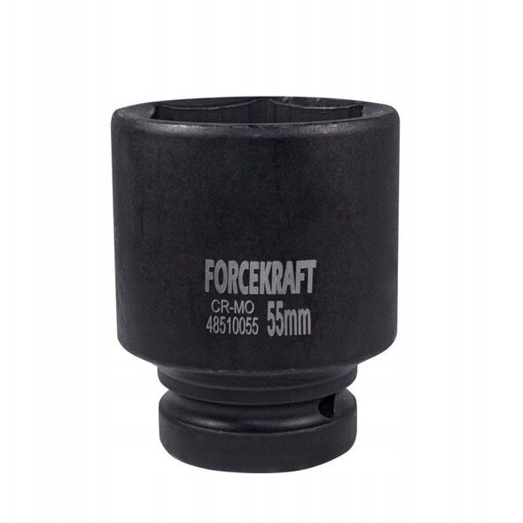 Forcekraft Βαθύ κρουστικό καρυδάκι 55mm 1" (6-γωνιακό)