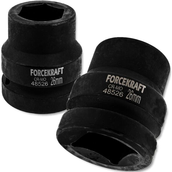 Καρυδάκι κρούσης Forcekraft 26mm 1" (6-γωνιακό)