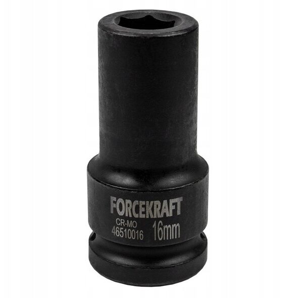 Forcekraft Βαθύ κρουστικό καρυδάκι 16mm 3/4" (6-γωνιακό)