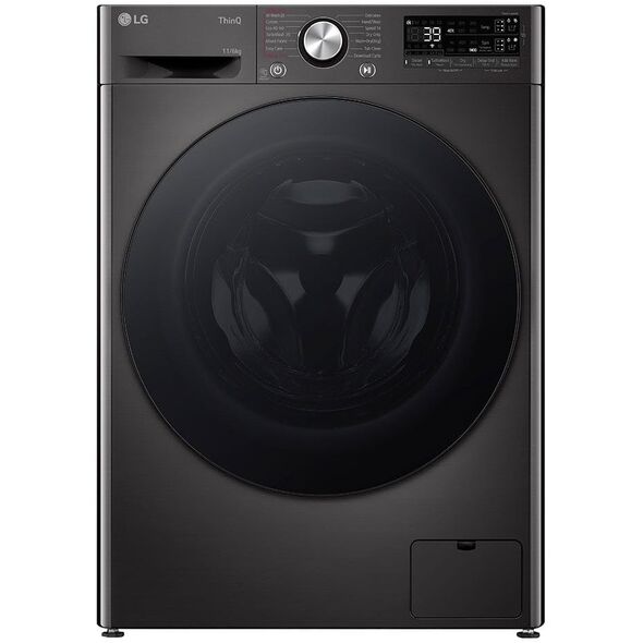 LG F4DR711S2BA 11/6 kg βάθος 56.5 cm  1400 στροφές/λεπτό. μαύρο