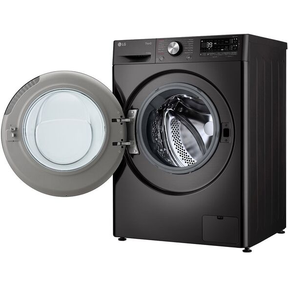 LG F4DR711S2BA 11/6 kg βάθος 56.5 cm  1400 στροφές/λεπτό. μαύρο