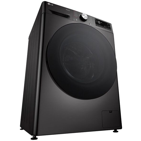 LG F4DR711S2BA 11/6 kg βάθος 56.5 cm  1400 στροφές/λεπτό. μαύρο