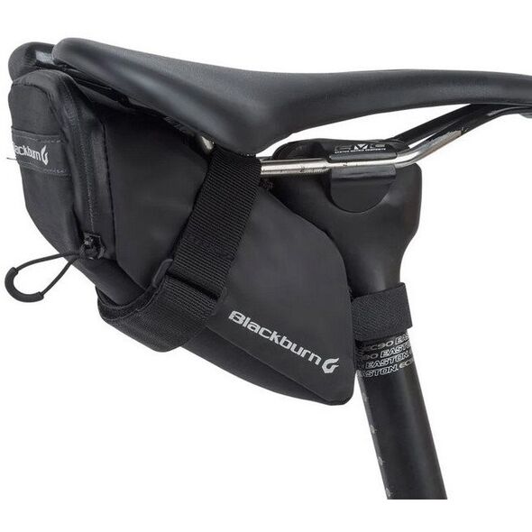 Torba pod siodło BLACKBURN GRID MEDIUM SEAT BAG black, wodoodporna, odblaskowa, 0,8L (NEW 2025)