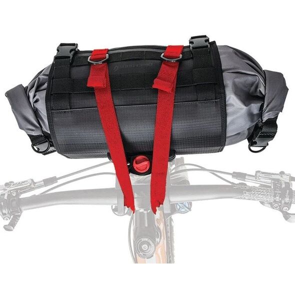 Torba na kierownicę BLACKBURN OUTPOST HB ROLL & DRY BAG black, wodoodporna, 14L (NEW 2025)