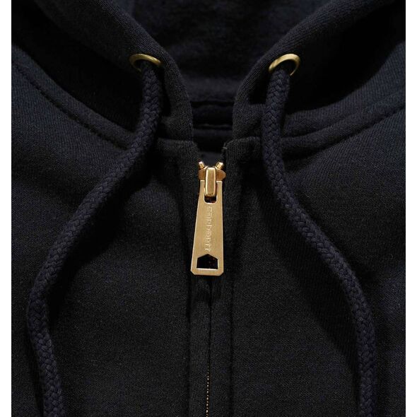 Carhartt Bluza Carhartt Midweight Hooded ZIP Black