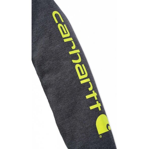 Carhartt Bluza Carhartt Midweight Signature Logo Carbon