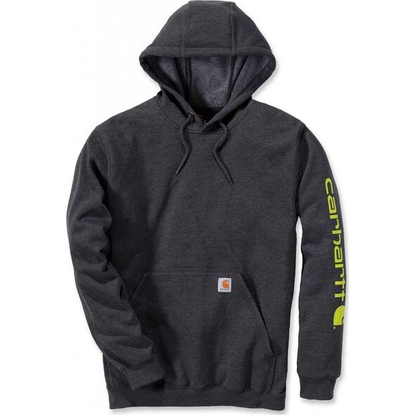 Carhartt Bluza Carhartt Midweight Signature Logo Carbon