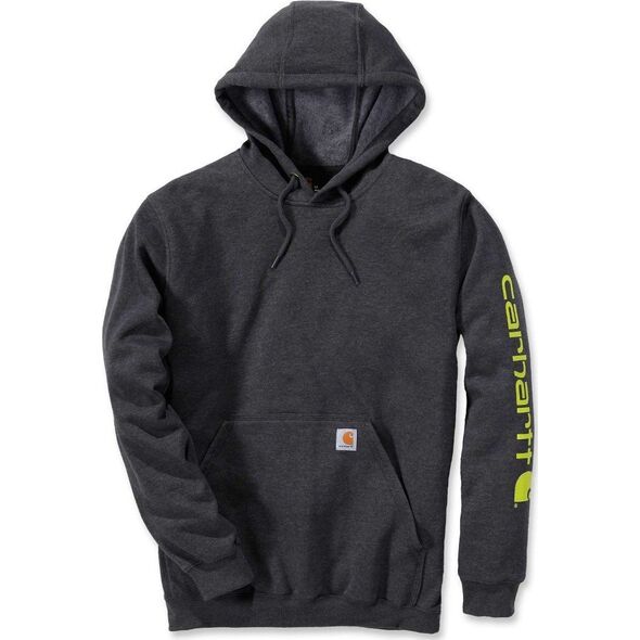 Carhartt Bluza Carhartt Midweight Signature Logo Carbon