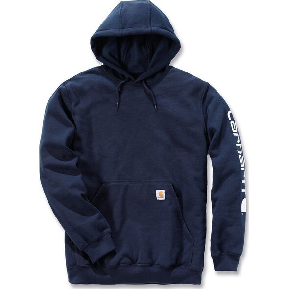 Carhartt Bluza Carhartt Midweight Signature Logo New Navy