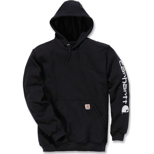 Carhartt Bluza Carhartt Midweight Signature Logo Black