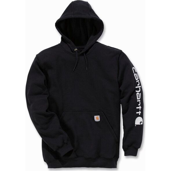 Carhartt Bluza Carhartt Midweight Signature Logo Black